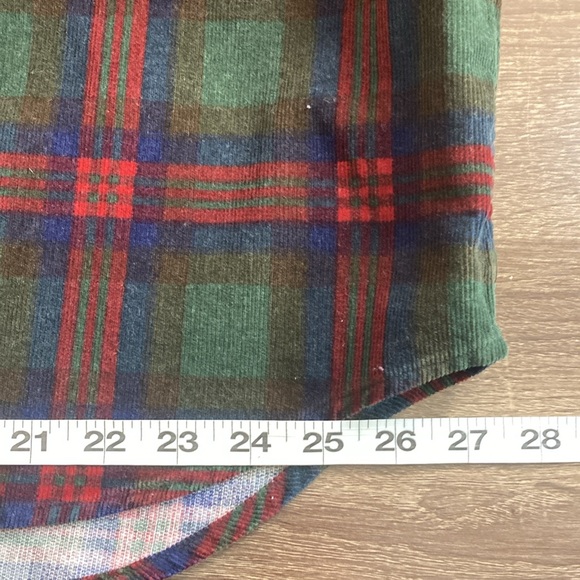 Mens 90’s Vintage G H Bass & Co Corduroy Heavy Weight Button Down Shirt 2XL - Picture 8 of 8